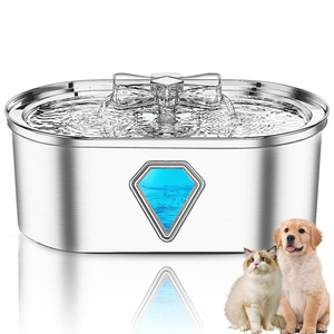 Fontaine à eau automatique pour animaux de compagnie, arrondie, 930g, détachable, durable, pour chiens et chats - Product Image 1