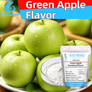 Poudre aromatisante concentrée à la pomme verte artificielle de qualité alimentaire pour gelée, <span class=keywords><strong>cidre</strong></span>, soda, bonbons, crème glacée, sucettes glacées - Product Image 1