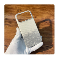 Étui en cuir de raie véritable exotique de haute qualité, style tendance, personnalisé, pour iPhone 18 17 Pro Max avec aimant