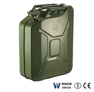 <span class=keywords><strong>Bidon</strong></span> métallique portable pour voitures et motos |   <span class=keywords><strong>Bidon</strong></span> de carburant essence métallique personnalisé 5L <span class=keywords><strong>20L</strong></span> 5 gallons – Fabrication usine - Product Image 1