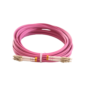 Sợi cáp quang <span class=keywords><strong>Duplex</strong></span> od3.0 OM4 50 125um Erika Violet LSZH s216269 4038816226570 lwl 2 faser patchkabel - Product Image 1