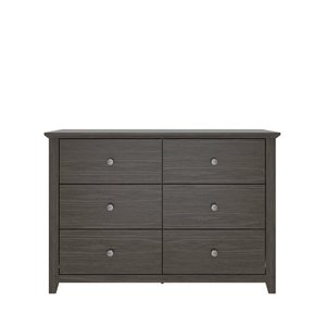 <span class=keywords><strong>Commode</strong></span> mid brume à 6 tiroirs, en matériel <span class=keywords><strong>de</strong></span> restauration, <span class=keywords><strong>table</strong></span> <span class=keywords><strong>de</strong></span> nuit <span class=keywords><strong>assortie</strong></span> - Product Image 4