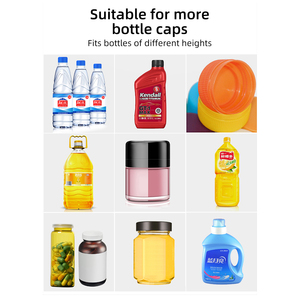 เครื่องปิดฝาขวดแบบตั้งโต๊ะ DHZ-450 สำหรับน้ำมัน น้ำ นม น้ำผึ้ง ไวน์ น้ำหอม แชมพู ใช้งานเชิงพาณิชย์ - Product Image 4