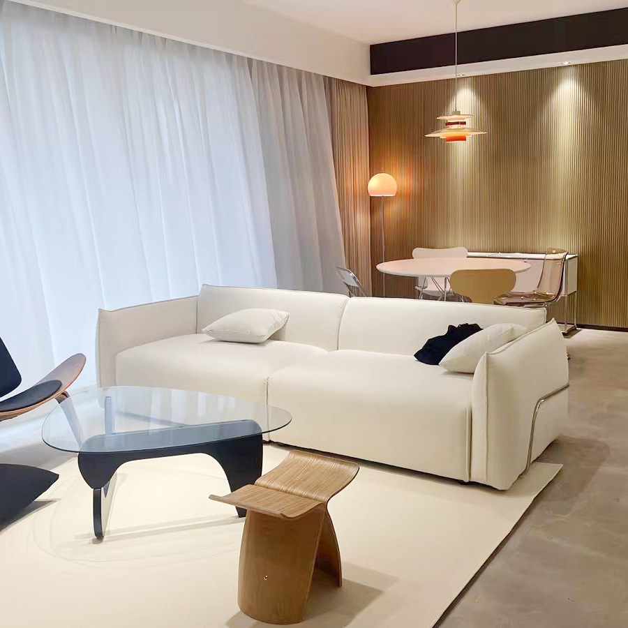 4 places, 280 cm (laine d'agneau blanche)