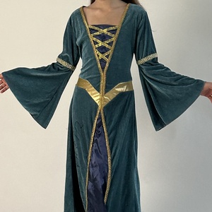 Costume de princesse de la cour grecque pour Halloween 2024, avec un style rétro européen, un costume de scène de drame impérial - Product Image 4