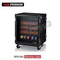 Boite de distribution d'énergie de scène, nouveau style, boîte d'équipement, contrôle de puissance lumineuse, 380v, 36 canaux, prise en bakélite