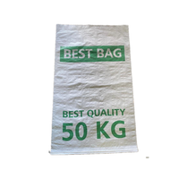 Sac tissé en raphia de Madagascar 50 kg Sac tissé en pp blanc pour le sucre