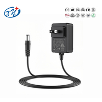 Alimentation électrique 12V 1A 2A 24V 0.75A avec prise américaine, classe 2, certifiée ETL, adaptateur secteur AC/DC pour bande LED, CCTV, routeur