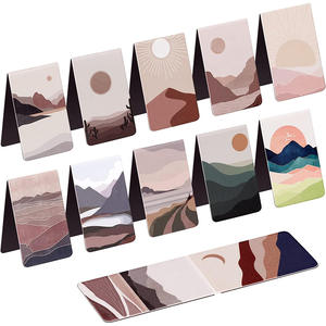 Vendita diretta in fabbrica segnalibro magnetico doppio lato paesaggio <span class=keywords><strong>Fauna</strong></span> <span class=keywords><strong>Flora</strong></span> creativa Clip magnetica flessibile segnalibro - Product Image 2