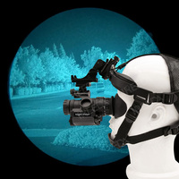 IREEDA nouveauté dispositifs de Vision nocturne PVS14 3 Euro Gen NVG télescope infrarouge Tube intensificateur d'image 2000 + FOM