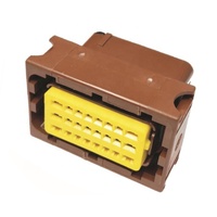 Connecteur mâle-femelle AHI PBT+GF 211PC249S1005 24 broches étanche pour faisceau de câbles automobile