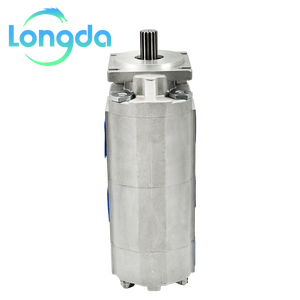 Vente directe d'usine LONGDA Pompe hydraulique à engrenages en alliage d'aluminium à 3 étages pour grue 60004298 Garantie d'un an Pompe haute pression - Product Image 1