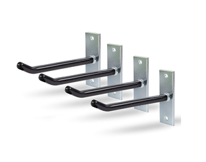 <span class=keywords><strong>Ganci</strong></span> per montaggio a parete resistente, sistema di stoccaggio pneumatici con rivestimento antiscivolo, appendere strumenti pesanti fino a 88 libbre - Product Image 1
