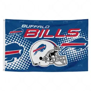 Personnalisé de haute qualité pour les fans de la mafia Buffalo Bills Drapeau 3x5 pieds AFL NFL Champions Football Banner