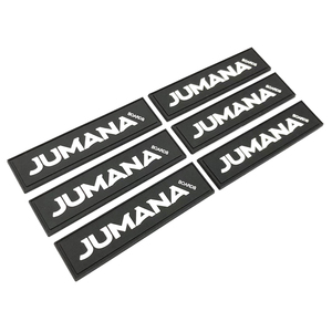 Étiquette en silicone personnalisée multicolore 2D pour presse à chaud, badge en PVC souple 3D en relief pour vêtements et couvre-chefs - Product Image 5