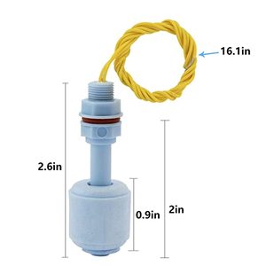 สวิตช์ลูกลอยพลาสติกสำหรับระบบกรองน้ำ ระบบควบคุมการล้างอัตโนมัติ - Product Image 3