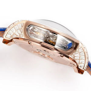 Reloj Mecánico Tourbillon de Primera Categoría, Diseño Arcoíris Galaxia, Completamente Diamantado, Personalizado, Elegante, de Alto Rendimiento, Automático - Product Image 3