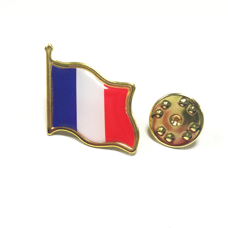 GamTelightpe Lot De 20 Broches Drapeau Français - Pins France Pour Vêtements Et Sacs