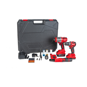 Bộ dụng cụ pin Lithium không chổi than ba trong một: máy khoan điện, cờ lê tác động, cờ lê ratchet bán chạy - Product Image 5