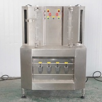 Fengxiang FXP-99 Dubbele Koppen Fruit- en Watermeloen Schilmachine 1.7KW 300-480 stuks/uur Capaciteit Commercieel Gebruik Hoog
