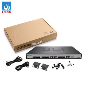 HSGQ G008 OLT GPON 8 ports 10G AC+DC double alimentation, le plus populaire, terminal de ligne optique PON 8 ports C++ C+++ SFP - Product Image 4