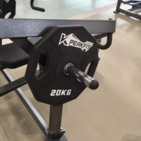 Presse à pectoraux plate à charge libre Kpeakfit en acier, capacité 200 kg