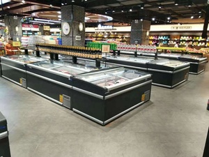 Congélateur horizontal pour aliments surgelés <span class=keywords><strong>500L</strong></span> Équipement de réfrigération pour viande Congélateur combiné profond pour îlot haute capacité - Product Image 6