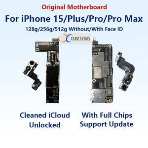 Carte mère débloquée d'occasion, <span class=keywords><strong>iCloud</strong></span> gratuit, carte SIM physique/e-SIM, 15 Pro Max, 15 Plus, 15 Pro, carte logique, Face ID, <span class=keywords><strong>iPhone</strong></span> 8 Go, 512 Go/256 Go - Product Image 2