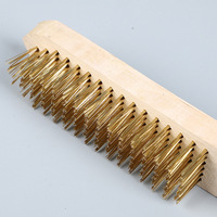 Brosse industrielle hautement flexible, brosse à fil torsadé, brosse à fil de cuivre pour l'élimination de la rouille et le polissage, personnalisable