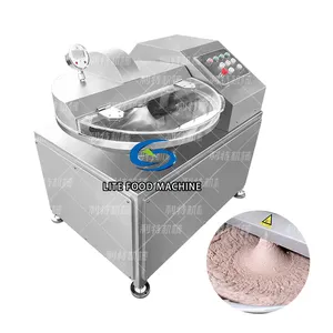 Meat Product Stuffing Machine Meat Vacuum Bowl Cutter Sausage Stuffing Mixer