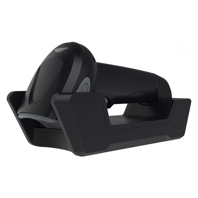 Wireless Handheld Barcode Scanner SV6740HW 1D 2D PDF417 Scanner with Charging Base Supports 2.4G Blue Tooth Transmission.