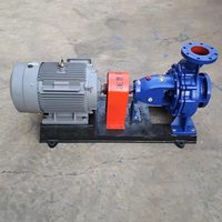 Refuerzo de bomba centrífuga de agua transparente IS de acero inoxidable de una sola etapa con salida de 4 pulgadas para tratamiento de agua potable