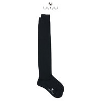 Chaussettes au genou en coton respirant à la mode pour femmes légères transparentes belle conception tricotée chaussettes de mollet d'automne pour le quotidien