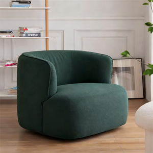 Moderner Nordischer Einzelpersonen-Freizeitstuhl Leichter Luxus-Akzentstuhl Wohnmöbel Freizeitstuhl - Product Image 3