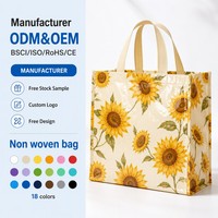 Sac de rangement pour linge en PP non tissé sur mesure OEM, extra large, 100 g/m², robuste, avec fermeture à cordon, réutilisable, organisateur écologique pour la maison