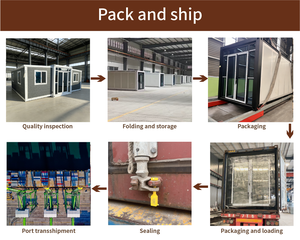 Casa Container Prefabbricata Moderna Facile da Installare con 2 Camere da Letto per Giardino, Tiny House con Soggiorno - Product Image 3