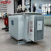 Transformateur économique à enroulement en aluminium 200 kVA 11 kV vers 415 V monté sur poteau avec parafoudre IEC 60076 OEM sur mesure en usine