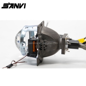 Sanvi 40w 6000k 3 Inch Xenon <b>Projector</b> Lens Headlight Bi <b>Led</b> Lens With D2h Headlight - Product Image 2