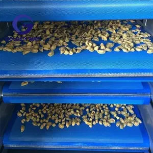 Polyester Monofilament Plain Weave Square Hole Melblown Screen Dryer Press Mesh Conveyor Belt For Food Drying Felt