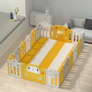 Parc de <span class=keywords><strong>jeu</strong></span> pliable en plastique pour tout-petits, clôture de sécurité portable pour enfants et bébés, utilisable en intérieur et en extérieur - Product Image 5