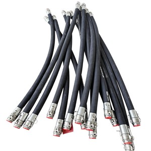 Tuyau haute pression en caoutchouc nitrile, résistant à l'usure, ignifuge, spécial pour les usines et les mines - Product Image 3