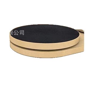 Disco giratorio de madera para la cintura, plataforma giratoria doble con pedal para ejercicios de Pilates en casa y en interiores, para moldear la figura y mejorar la condición física. - Product Image 1