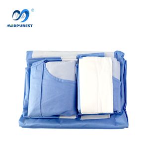 Kit Chirurgico Sterile Monouso Autoclavabile per <span class=keywords><strong>Craniotomia</strong></span>, Set di Teli Chirurgici per Uso Ospedaliero - Product Image 2