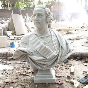 Ünlü figür el oyma mermer aristoteles kafa büstü heykeli satılık - Product Image 2