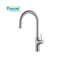 Robinet de cuisine en Nickel brossé, acier inoxydable, nouveau robinet de cuisine en Nickel brossé