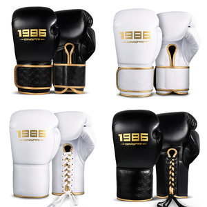 Guantes de Boxeo Profesionales GINGPAI de Microfibra de 16 oz para Hombre y Mujer, Personalizados para Lucha Sanda y Entrenamiento Práctico de Muay Thai - Product Image 5