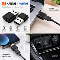 Adaptor Konverter USB ke USB C untuk Pengisian Daya dan Transfer Data 3.0