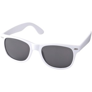 Occhiali da Sole Vintage di Alta Qualità Senza Marca, Stile Cat Eye, Ovali, per Uomo e Donna, Montatura in Nylon Trasparente/Bianco, Lenti Polarizzate - Product Image 1