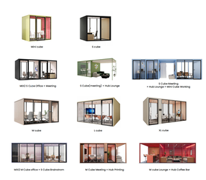 Flexspace 2026 Nouvelle Cabine Insonorisée Intérieure, Cube de Bureau Acoustique, Isolation Phonique pour Salle de Réunion en Open Space - Product Image 6