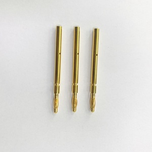 2,0mm 3,5mm 4,0mm 5,5mm 6,0mm 8,0mm conector Banana 24K chapado en oro 4mm conector Banana para conectores de altavoz de Audio Jack